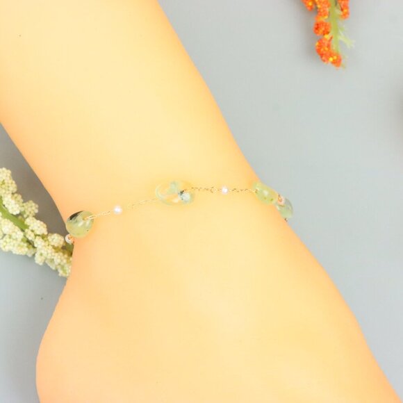 Handmade Anklet – A Stylish Choice for Women, Thoughtful Gift Idea, EVCH1244 - Picture 3 of 10